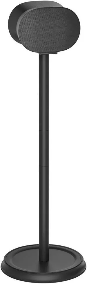 Heavy-Duty Speaker Stand for Sonos Era 300 Stand Black with Cable Management Floor Speaker Stands for Sonos Era 300 Speaker Stand for Easy and Secure Mounting