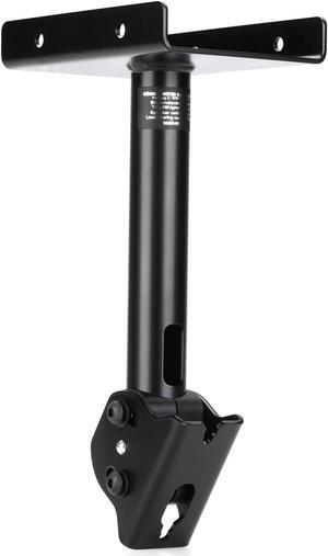 K&M Konig & Meyer 24496.000.55 Speaker Ceiling Mount with Clamping Bracket for Loudspeakers and Ceiling Speakers | Adjustable Swivel Area of +/-45deg | Holds up to 55 lbs | German Made | Black