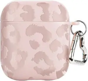 Velvet Caviar Compatible with AirPods Case 2nd and 1st Generation - Cute Protective Hard Cover for Women - Nude Leopard Cheetah Print