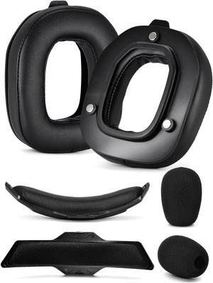 A50 Gen 3 Mod Kit - defean Replacement Earpads and Headband Compatible with Astro A50 Gen 3 Headset,Ear Cushions, Upgrade High-Density Noise Cancelling Foam, Added Thickness (Black Protein)