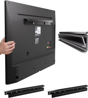 Fulifix No Stud TV Wall Mount for All Brand 22-55Inch TVs, 2Pack Universal Studless TV Drywall Mount Bracket for Flat Screen TVs, Low Profile, Loading Capacity 100lbs, Vesa 200x100 to 400 x 400mm