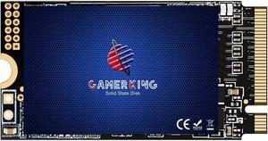 GAMERKING SSD 512GB M.2 2242 NVMe M Key PCIe Gen3x4 22mmx42mm 3D NAND TLC High Performance Internal Solid State Drive for Ultrabook Desktop Notebook PC
