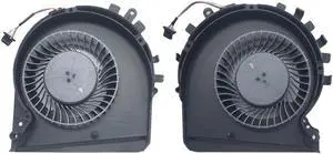 New Replacement Cooling Fans for HP Pavilion Gaming 15-DK Series TPN-C141 15-dk0132TX 15-dk0019TX 15-dk1018TX 15-dk0010NR 15- dk0018CA 15-dk0020NR 15-dk0030NR Laptop L57170-001 L56900-001 Fan