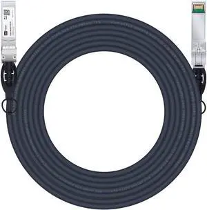H!Fiber SFP+ Cable, 10G SFP+ DAC, 7M(22.97ft), Passive Direct Attach Copper Twinax Cable for Cisco SFP-H10GB-CU7M, Ubiquiti UniFi UC-DAC-SFP+, Meraki, Mikrotik, Intel, Fortinet, Netgear and More