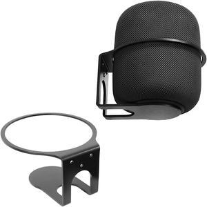 HUAYUWA Speaker Wall Mount Bracket Intelligent Audio Mount Stand Holder Compatible with HomePod2 Smart Speaker Black