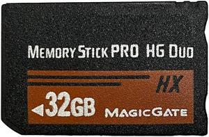 LILIWELL Original 32GB High Speed Memory Stick Pro-HG Duo(MS-HX32A) for PSP Accessories Camera Cards