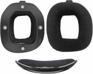 MQDITH Comfort Velour Replacement Ear Pads Headband Compatible with Astro A40 TR Headset