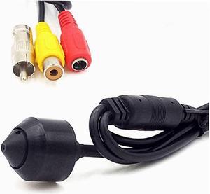 CNDST Hd CCTV Mini Spy Pinhole Security Camera 1200TVL 3.6mm 90degree Mini Hidden Analog Surveillance Camera(DST-240P1)