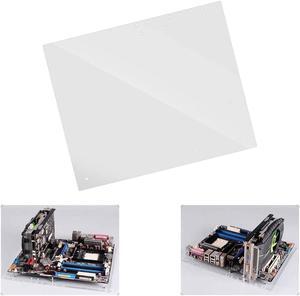 4mm Acrylic Frame Open Frame Transparent Acrylic Overlock Computer Case DIY Base Stand for ATX Mothboard