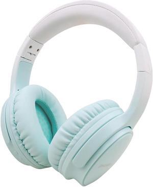 Sungive Bluetooth Headphones Over Ear, Foldable Lightweight Wireless Headsets, HiFi Stereo, HD Microphone, 30H Playtime, Suitable for Mobile Phones, Computers, TVs, Games, Outdoors, Offices (Green)