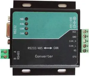 Taidacent High Performance High Stability Serial to CAN Module Serial to CAN Converter RS485 Can Bus Adapter Uart Can Converter RS232 to Can Bus Converter (Without Power Adapter)