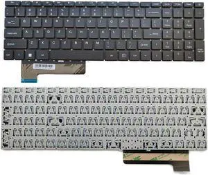 wzqrps Replacement Keyboard for Gateway GWTN156-1 GWTN156-4 GWTN156-5 GWTN156-7 GWTN156-9 GWTN156-12 GWTN156-5BL GWTN156-1GR GWTN156-1BL GWTN156-1BK GWTN156-1RG Gray US