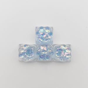 Cat Claw Keycap Backlight Keycap Cute Resin Keycap ESC Keycap Replacement for Cherry MX Switch Mechanical Keyboard DIY Decoration (Transparent x 4)