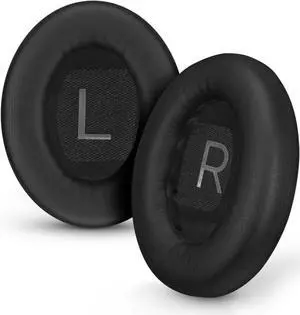Replacement Earpads for Bose NC700 Wireless Headphones, Soft PU Leather Cushions w/Memory Foam, Extra Comfort, Easy & Quick Installation Ear Pads, by Brainwavz (Black)