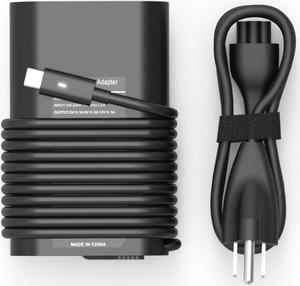 65W 45W USB C Laptop Charger for Dell Latitude 7420 5420 5520 5430 5530 7330 7430 5540 5440 7440 5320 7320 9430 3450 3550 7410 2in1,XPS 13 Plus,Chromebook 3100 Computer Type C AC Adapter Power Cord