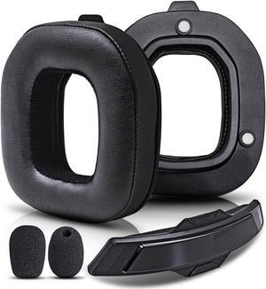 A50 Mod Kit Gen 3 - Earpads Compatible with Astro A50 Gen 3 Headset I Headband/Replacement Ear Cushions/Microphone Foam - Not Suitable for A50 Gen 4 (GEN 3 Leather)