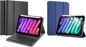 ProCase Keyboard Case for iPad Mini 6 2021 Bundle with iPad Mini 6 8.3 Inch 2021 iPad Mini 6th Generation Hard Back Case