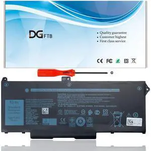 DGFTB RJ40G Laptop Battery Replacement for Dell Latitude 14 5420 Latitude 15 5520 Precision 15 3560 P137G P137G001 P104F001 P104F002 075X16 005R42 01K2CF WY9DX 0WK3F1 0M3KCN (15.2V 63Wh/3941mAh)