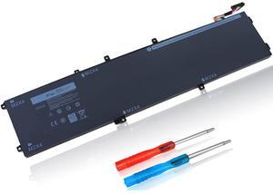 Perhanmm 97WH 6GTPY Laptop Battery for Dell XPS 15 9560 9570 9550 7590 Precision 15 5510 5520 5530 5540 Vostro 7500 5XJ28 5D91C GPM03 4GVGH 1P6KD 5XJ28 5D91C 5041C 05041 6-Cell