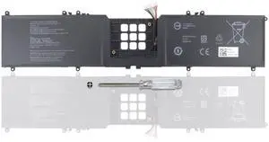CQCEO RC30-0423 Laptop Battery for Razer Blade 17 RTX 3080 Ti Blade 17 Early 2022 Blade Pro 17 RTX 3080 Series RZ09-0368 RZ09-0423 15.4V/82Wh/5329mAh/8-Cell