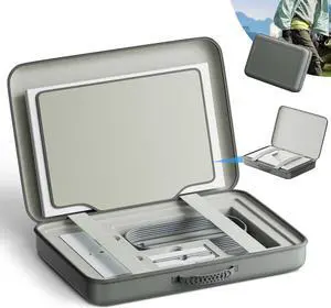 Case for Starlink Gen 3, AstroniSync Travel Case for Starlink with Adaptable Inner Segments, Shock and Stress-Proof Bag for Starlink RV, Bag for Starlink Antenna with Water and Dust-Resistant Fabric