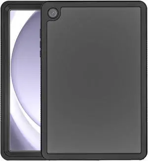 FONREST for Samsung-Galaxy-Tab-A9+Plus Case 11'' 2023 IP68 Waterproof Case Full-Body Seal Slim Snowproof Shockproof Dustproof Underwater TPU PC Hybrid Outdoor Transparent Cover