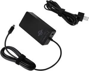 KABCON Surface Dock Charger, 90W 15V 6A Power Supply, Compatible with Microsoft Surface Docking Station (PD9-00003), Model 1749, Black, USB, 6.2Ft Power Cord with Storage Pouch