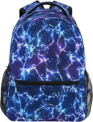 MNSRUU Lightning Backpacks for School Elementary,Kid Bookbags Lightning Toddler Backpack
