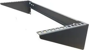 Mofangtech 4U Folding 19 Inches Cold Rolled Steel Wall Mountable Simple Vertical Rack and Networking Euipment Rack Including Hardware for Assembly (4U100)