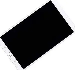 New Replacement LCD Touch Screen Display Digitizer Full Assembly Parts Compatible with Samsung Tab S 8.4 SM-T700 white with frame