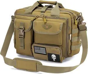 Stypos Tactical Messenger Bag, Tactical Briefcase for Man Military Laptop Bag Messenger Shoulder Bag