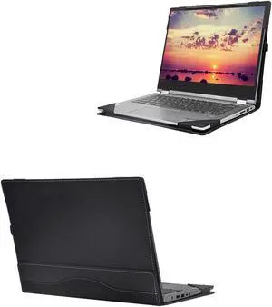 XJchen Laptop Case Compatible for dell inspiron 16 5620 5625 7610 7620 7630 7635 vostro 16 5630 & IdeaPad Slim Flex 5 Pro Cover Protector Skin Sleeve Pouch (Black)