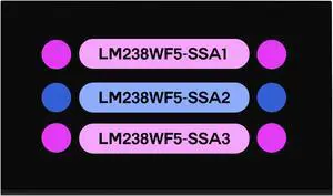 23.8" LCD Touch Screen Display Panel Replacement for HP EliteOne 800 G3 All in One 854572-003 Screen (Touch Version)
