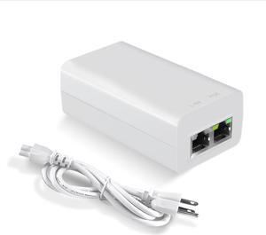 10Gbps PoE+ Injector 30W IEEE802.3at/af Compliant, Supplies PoE(15.4W) or PoE+(30W) Power Over Ethernet Distances Up to 328ft, PoE Injector Adapter for Camera/Access Point/IP Phones, EN30GT-10