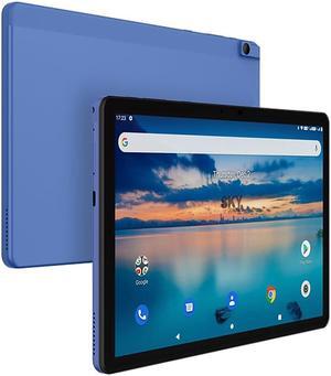 Sky Devices Elite T10 Tablet with Protective Case, 10-Inch HD Display, Octa-Core Processor, Android 11, 64GB Storage, 4GB RAM, 13MP + 8MP Cameras, Full Metal Body, Blue
