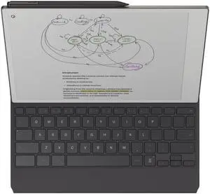 reMarkable Paper Pro - Mosaic Weave Type Folio Keyboard for Your 11.8'' Paper Pro Tablet - Basalt