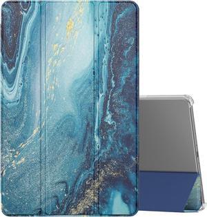 MoKo Case Fits  Kindle Fire Max 11 Tablet(13th Gen, 2023 Release)11" - Slim PU Leather Trifold Stand Cover for Kindle Fire 11 Tablet Frosted Hard Back Shell with Auto Wake/Sleep, Gilding Texture