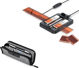Negative Slide Film Cutter with Polyester Film Pouch for 35mm 135 Film