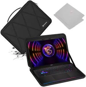 Smatree Hard EVA Protective Sleeve Case Compatible for 16 inch MSI Raider GE68HX 13VG-068US, for 16 inch MSI Vector GP68HX 13VH-098US Laptop Waterproof Hard Case (X8311)