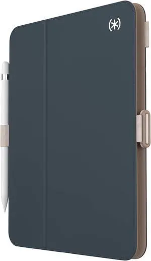 Speck Case for iPad Pro 10th Generation 10.9 Inch - Drop & Camera Protection, Slim Multi Range Stand, Apple Pencil Holder - Almond Milk/Mocha/Charcoal
