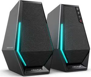 Edifier G1500 Computer Speakers, Hecate Gaming Speakers with RGB, Bluetooth 5.3, USB Input, 3.5mm AUX Input Supported, Black