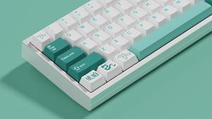 GMK Haku Keycap Set - MX Compatible, Official GMK, Doubleshot ABS (Base)