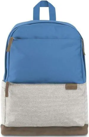 JanSport Potrero Laptop Backpack - Blue Jay Mix Wavy Twill