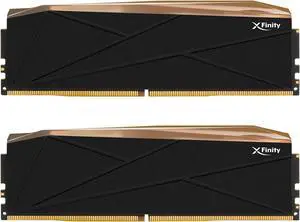 V-Color DDR5 Manta XFinity 48GB (24GBx2) 8800MHz CL42-56-56 1.45V SK Hynix IC RGB Desktop Computer Gaming Memory CUDIMM (TMXFCL2488842KGK)