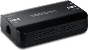 TRENDnet 10G PoE++ Injector, TPE-318GI, Converts a NonPoE Port to A PoE++ 10G Port, Supplies PoE (15.4W), PoE+ (30W), or PoE++ (90W)