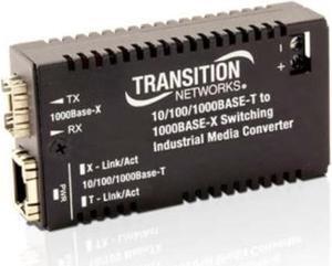 TRANSITION NETWORKS M/GE-ISW-LC-01 10/100/1000BASETX TO MM LC
