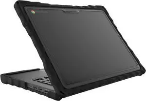 Gumdrop DropTech Hard Shell Laptop Cover Fits ONLY HP Fortis G11 & G1i |14 inch| Chromebook (Clamshell) Rugged Drop Tested Shockproof Reliable Computer Case Office Travel School Basics - Black