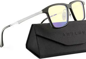 ANYLUV Blue-Light Glasses-for-men Blue-Light-Blocking Glasses: Lightweight Blue Light Glasses Carbon Fiber Anti Fatigue Gift