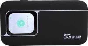 5G Network Mobile Hotspot, 3G 4G 5G Network 6 Mobile Hotspot Router with SIM Card Slot, Up to 16 Connected Devices, 5G Cellular Network Mobile Router for Travel, 7100mAh