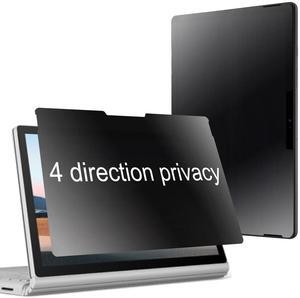 BWEDXEZ 360 Degree Matte Privacy Screen Protector For Microsoft SurFace Book 3/ Book 2/ Book 15 inch Anti-Glare Anti-Spy 4 Sides Anti-Peeping Soft Film
